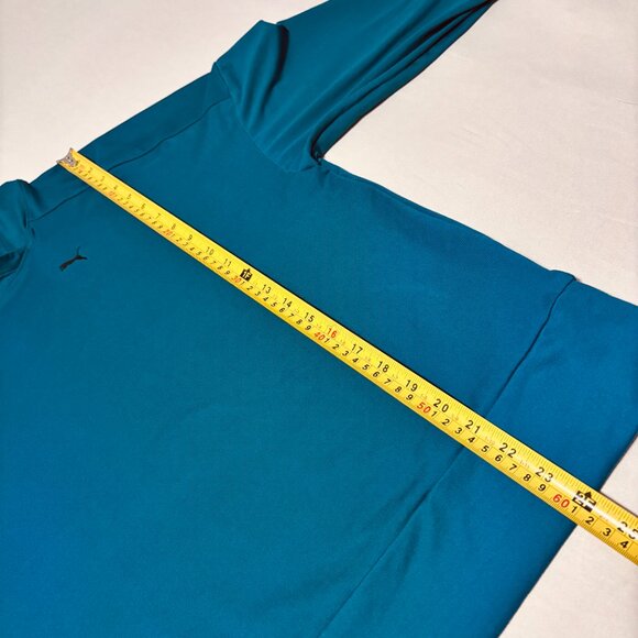 PUMA Cloudspun Pullover Hoodie Womens Cold Green Athletic Outerwear 52576222 - Picture 8 of 10